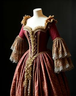 Vestuario renacentista exclusivo